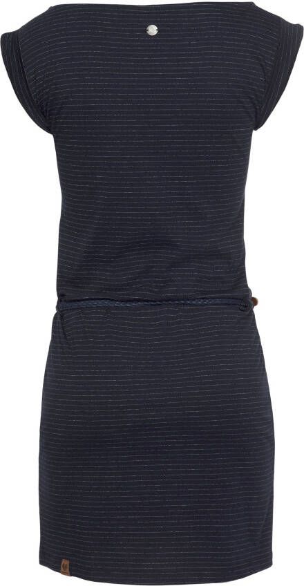 Ragwear Jerseyjurk TAG C ORGANIC O in stijlvol strepen-streepdesign (2-delig Met een afneembare riem)