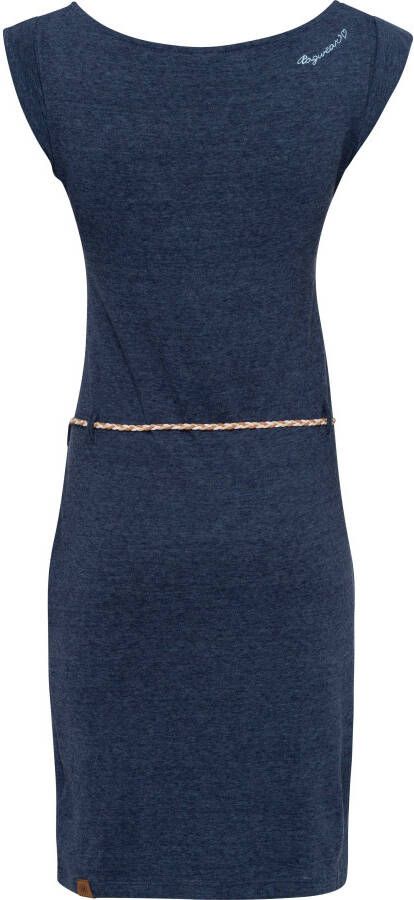 Ragwear Mini-jurk TAGG met gevlochten riem (2-delig Met een bindceintuur)