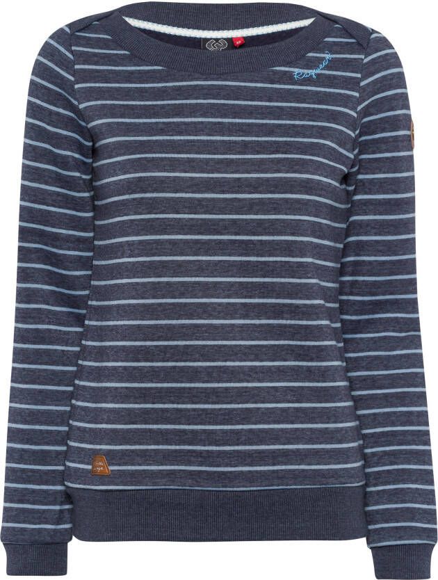 Ragwear Sweater TASHI Gestreepte pullover met lange mouwen