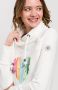 Ragwear Sweater NESKA LOVE O met asymmetrische sjaalkraag in rainbow pride design - Thumbnail 3