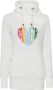 Ragwear Sweater NESKA LOVE O met asymmetrische sjaalkraag in rainbow pride design - Thumbnail 4