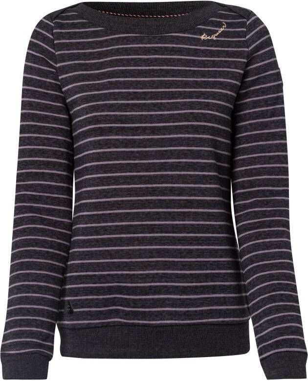 Ragwear Sweater TASHI Gestreepte pullover met lange mouwen