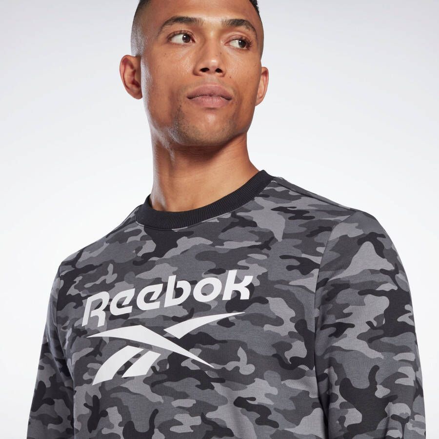 Reebok Sweatshirt IDENTITY CAMO BIG LOGO CREW SWEATSHIRT