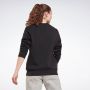 Reebok Zwarte Fleece Crew Neck Sweatshirt Black Heren - Thumbnail 2