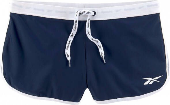 Reebok Zwemboxer met contrastkleurig boordsel