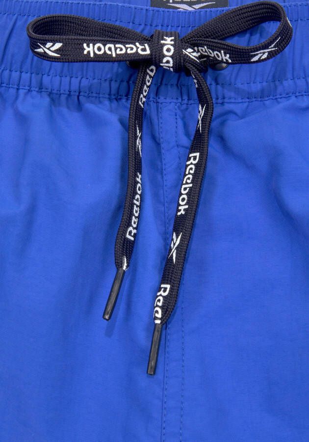 Reebok Zwemshort Silvester met elastische band en rijgkoord