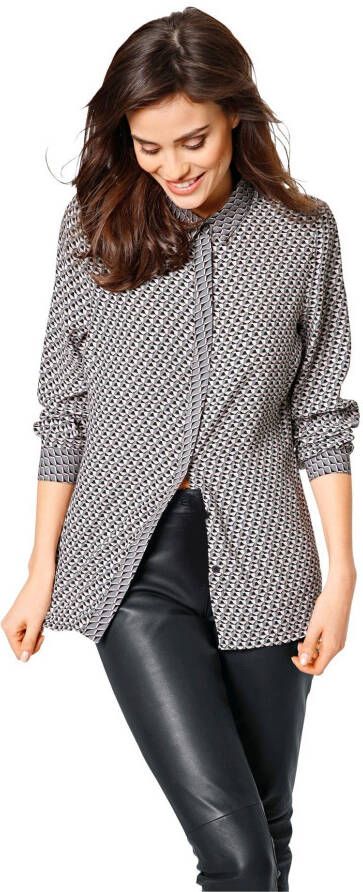 heine Gedessineerde blouse