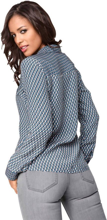 heine Gedessineerde blouse