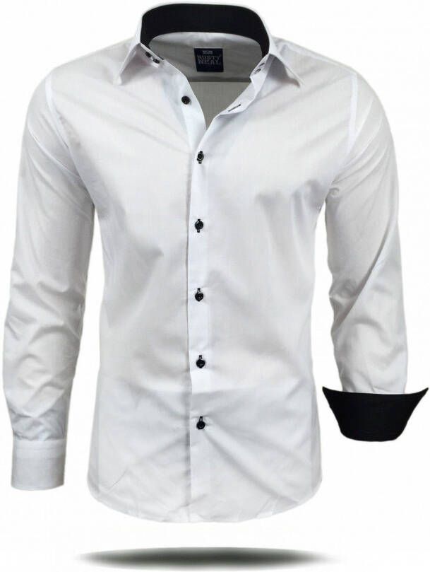 Rusty Neal Overhemd Slim Fit