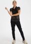 Saint Tropez transparante blouse Lilly met stippen en ruches zwart - Thumbnail 6