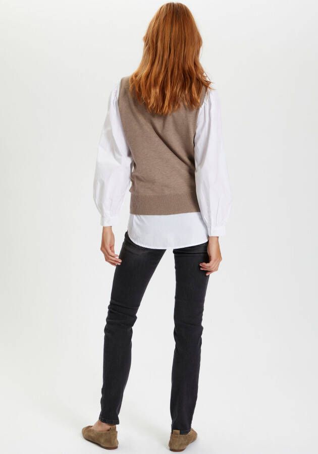 Saint Tropez Slip-over met col