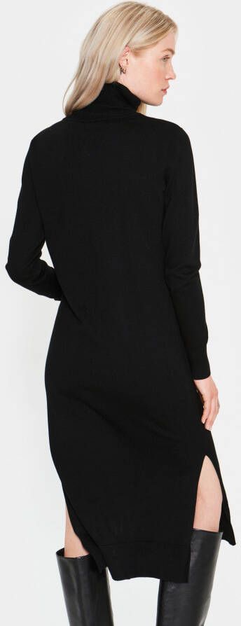 Saint Tropez Gebreide jurk MilaSZ Roll Neck Long Dress