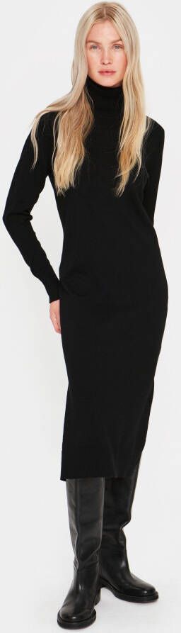 Saint Tropez Gebreide jurk MilaSZ Roll Neck Long Dress