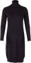 Saint Tropez fijngebreide jurk Mila zwart - Thumbnail 5