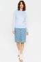 Saint Tropez Round-neck Knitwear Blue Dames - Thumbnail 5