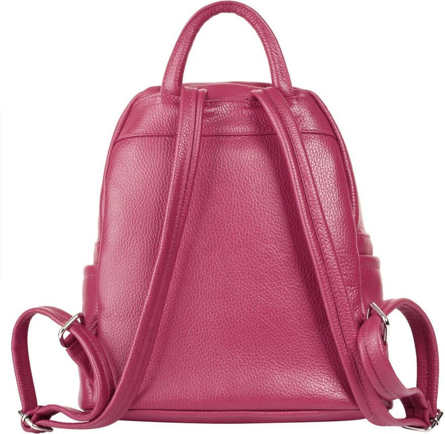 Samantha Look Rugzak echt leer made in italy