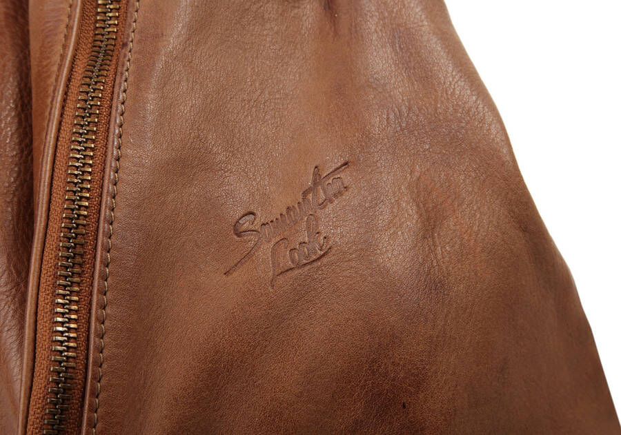 Samantha Look Rugzak echt leer made in italy