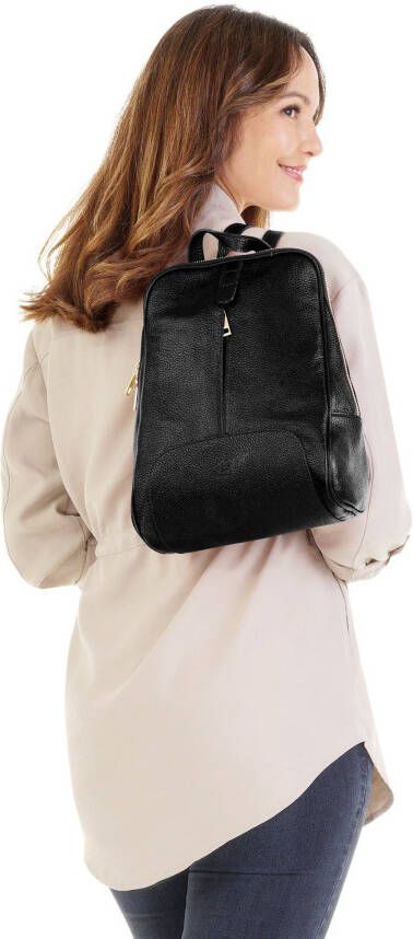 Samantha Look Rugzak echt leer made in italy