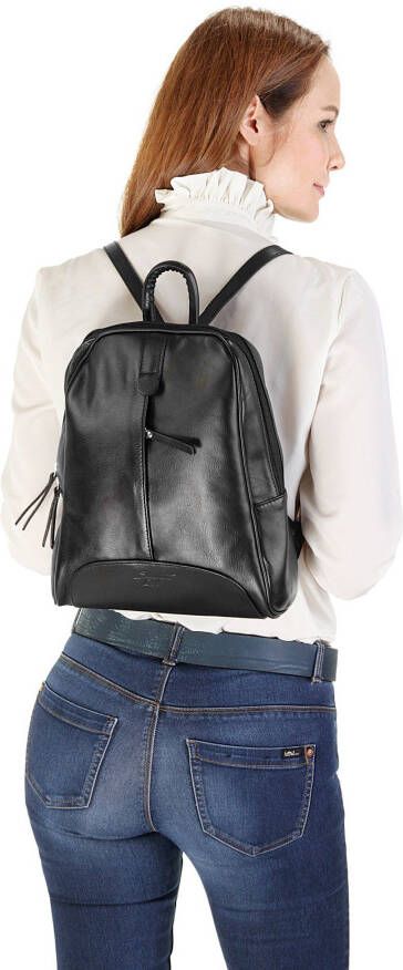 Samantha Look Rugzak echt leer made in italy