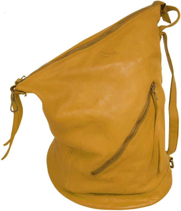 Samantha Look Rugzak echt leer made in italy