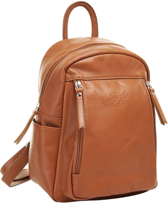 Samantha Look Rugzak echt leer made in italy