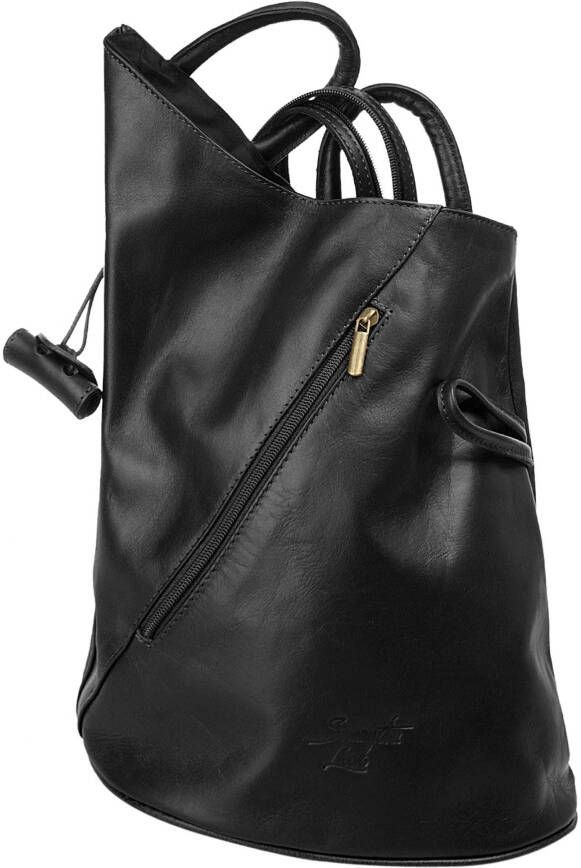 Samantha Look Rugzak echt leer made in italy