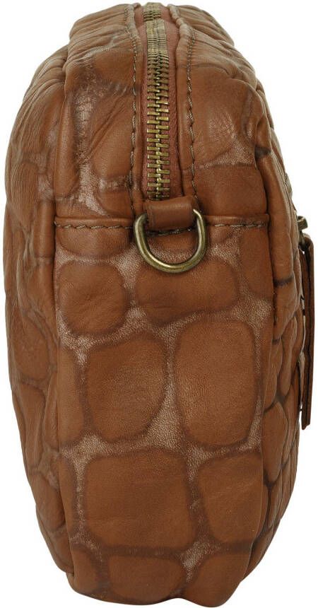 Samantha Look Schoudertas echt leer made in italy