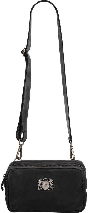 Samantha Look Schoudertas echt leer made in italy
