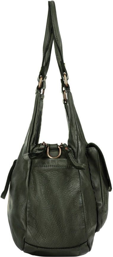 Samantha Look Schoudertas echt leer made in italy