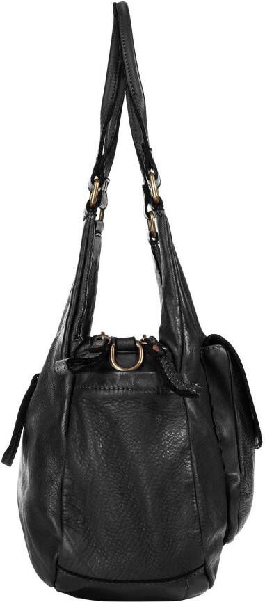Samantha Look Schoudertas echt leer made in italy
