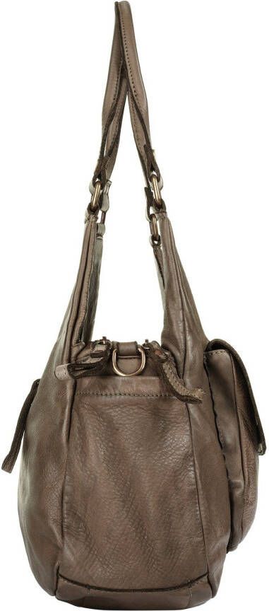 Samantha Look Schoudertas echt leer made in italy