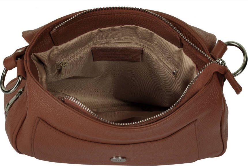 Samantha Look Schoudertas echt leer made in italy