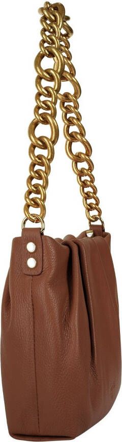 Samantha Look Schoudertas echt leer made in italy