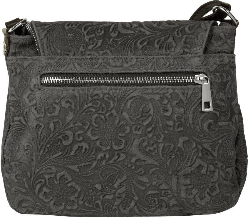 Samantha Look Schoudertas echt leer made in italy