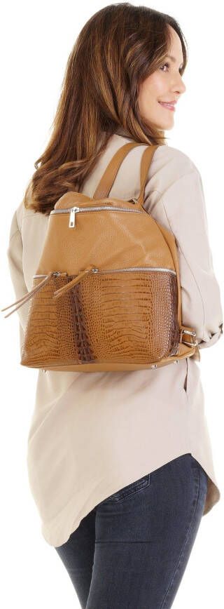 Samantha Look Schoudertas echt leer made in italy