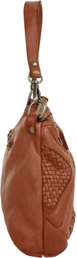 Samantha Look Schoudertas echt leer made in italy
