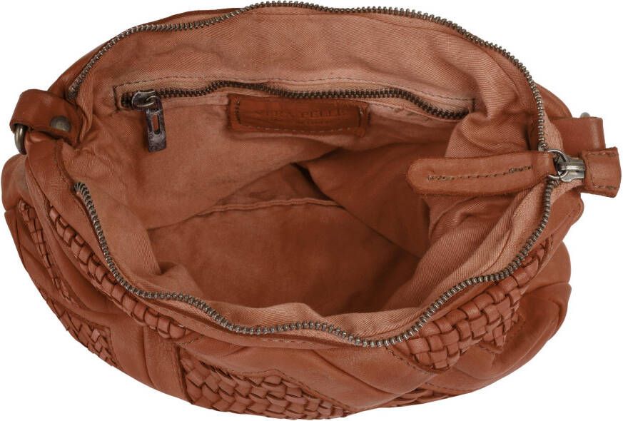 Samantha Look Schoudertas echt leer made in italy