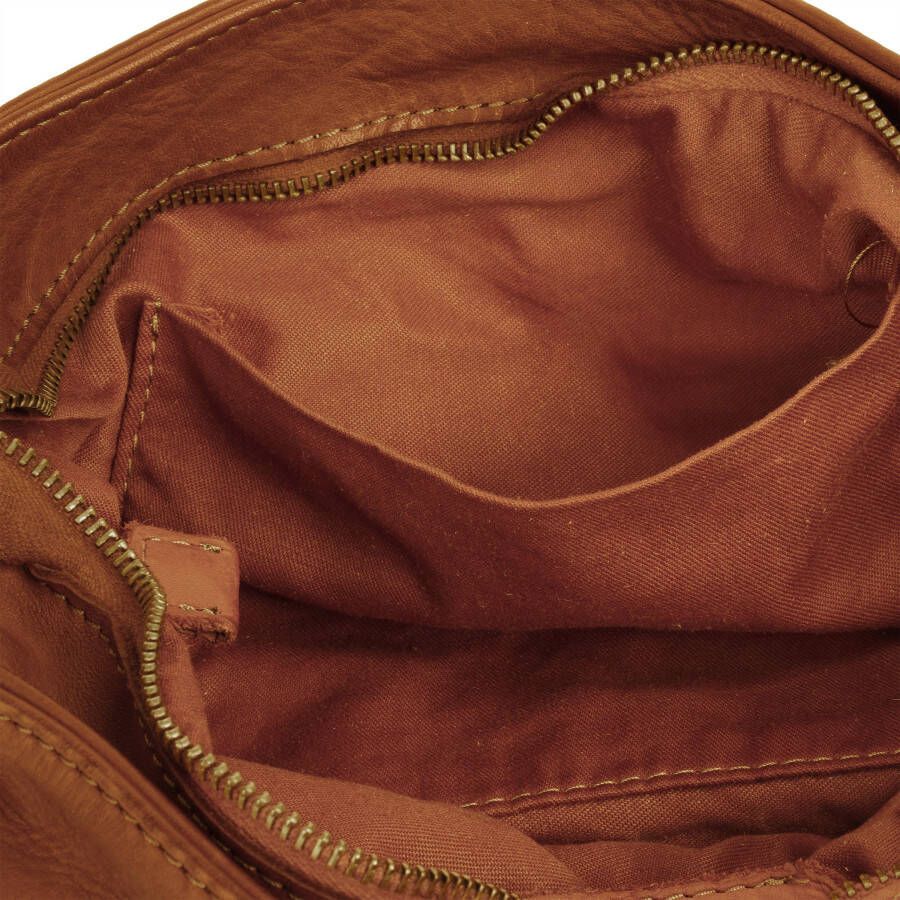 Samantha Look Schoudertas echt leer made in italy
