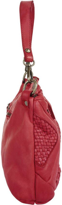 Samantha Look Schoudertas echt leer made in italy
