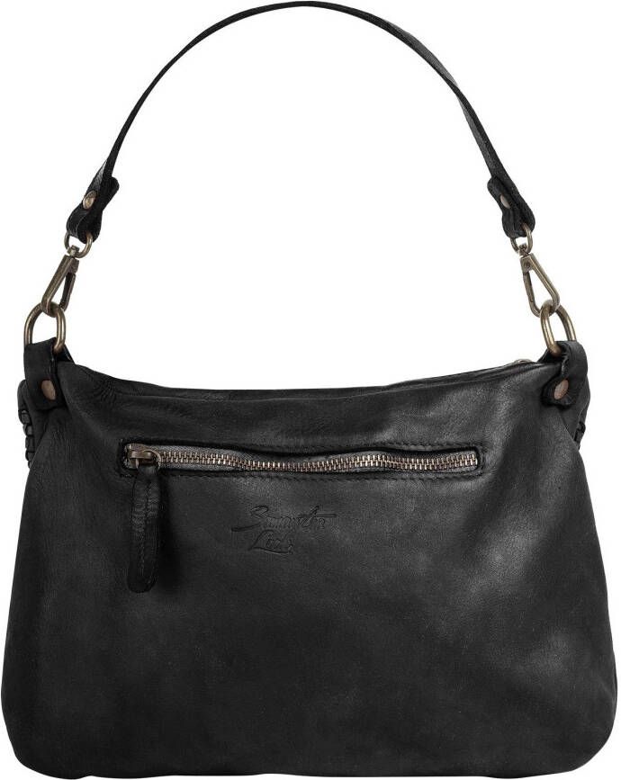 Samantha Look Schoudertas echt leer made in italy
