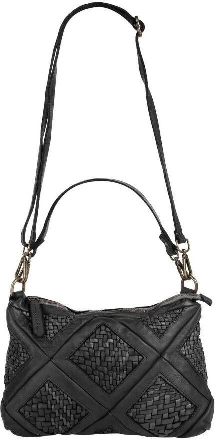 Samantha Look Schoudertas echt leer made in italy
