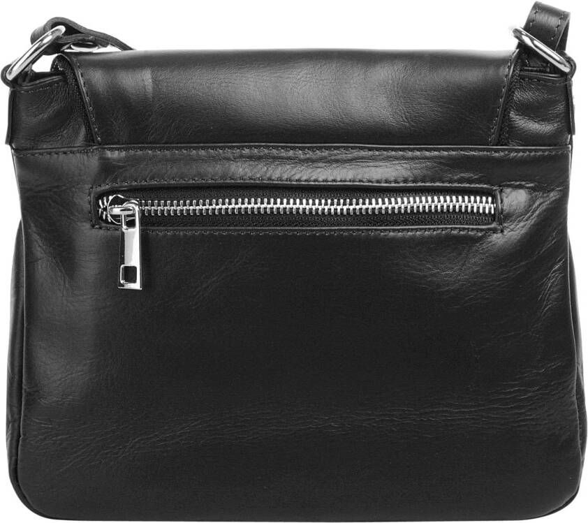 Samantha Look Schoudertas echt leer made in italy