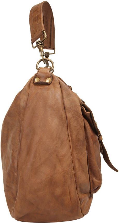 Samantha Look Schoudertas echt leer made in italy