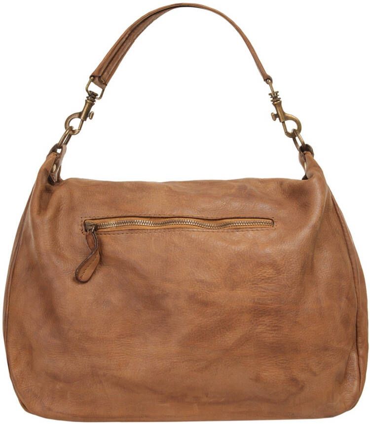 Samantha Look Schoudertas echt leer made in italy