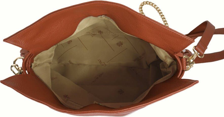 Sa tha Look Schoudertas echt leer made in italy - Foto 6