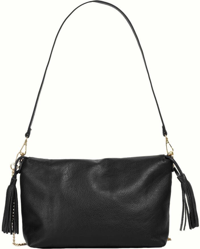 Samantha Look Schoudertas echt leer made in italy