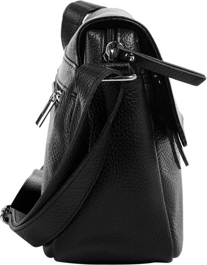 Samantha Look Schoudertas echt leer made in italy