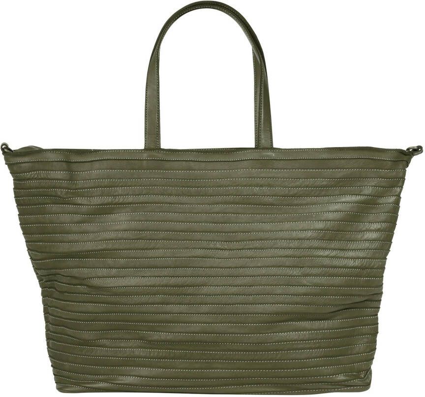 Samantha Look Shopper echt leer made in italy