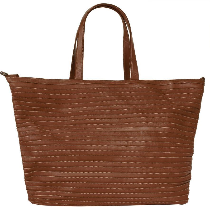 Samantha Look Shopper echt leer made in italy