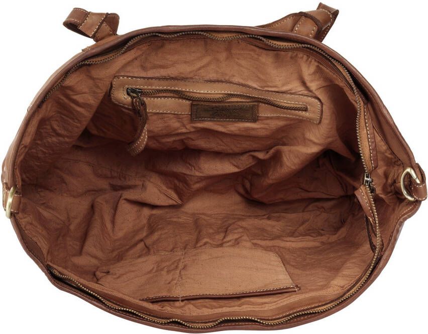 Samantha Look Shopper echt leer made in italy